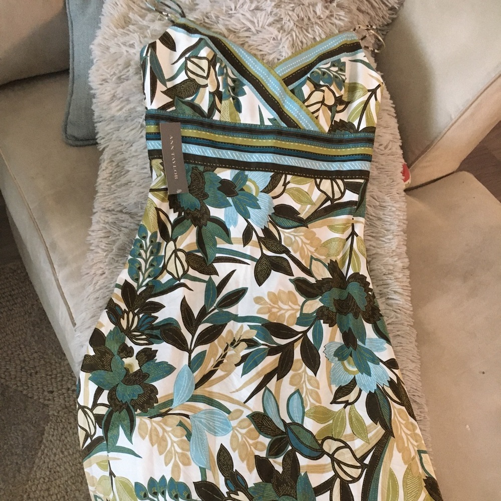 Summer dress long length (size 2)Floral design